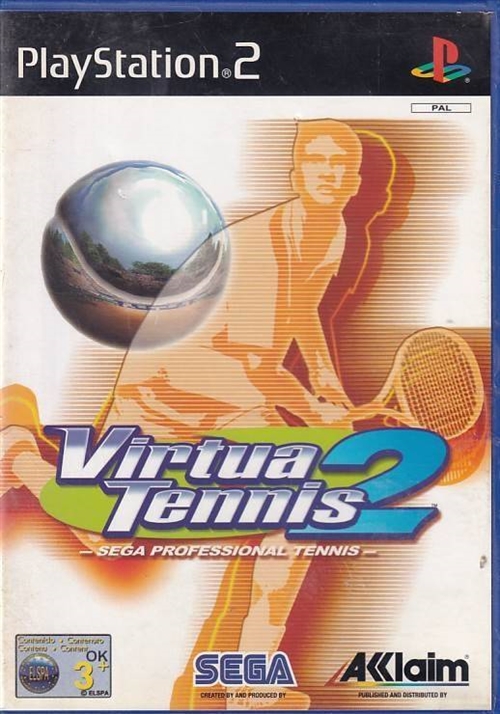 Virtua Tennis 2 - PS2 (B Grade) (Genbrug)